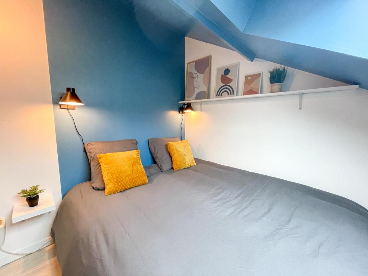 Superbe Appartement-Sauna-Cinema-Parking-Gare Amiens Exteriör bild
